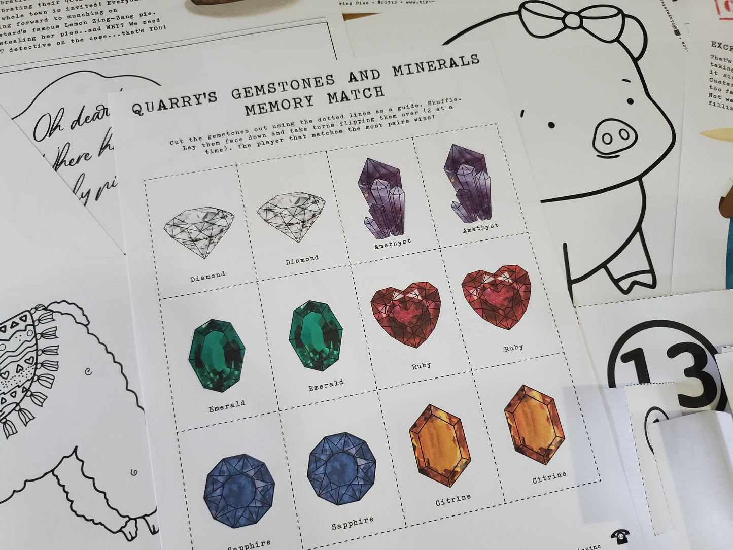 The Case of the Disappearing Pies | Farm-Themed Printable Detective Mystery for Spy Kids