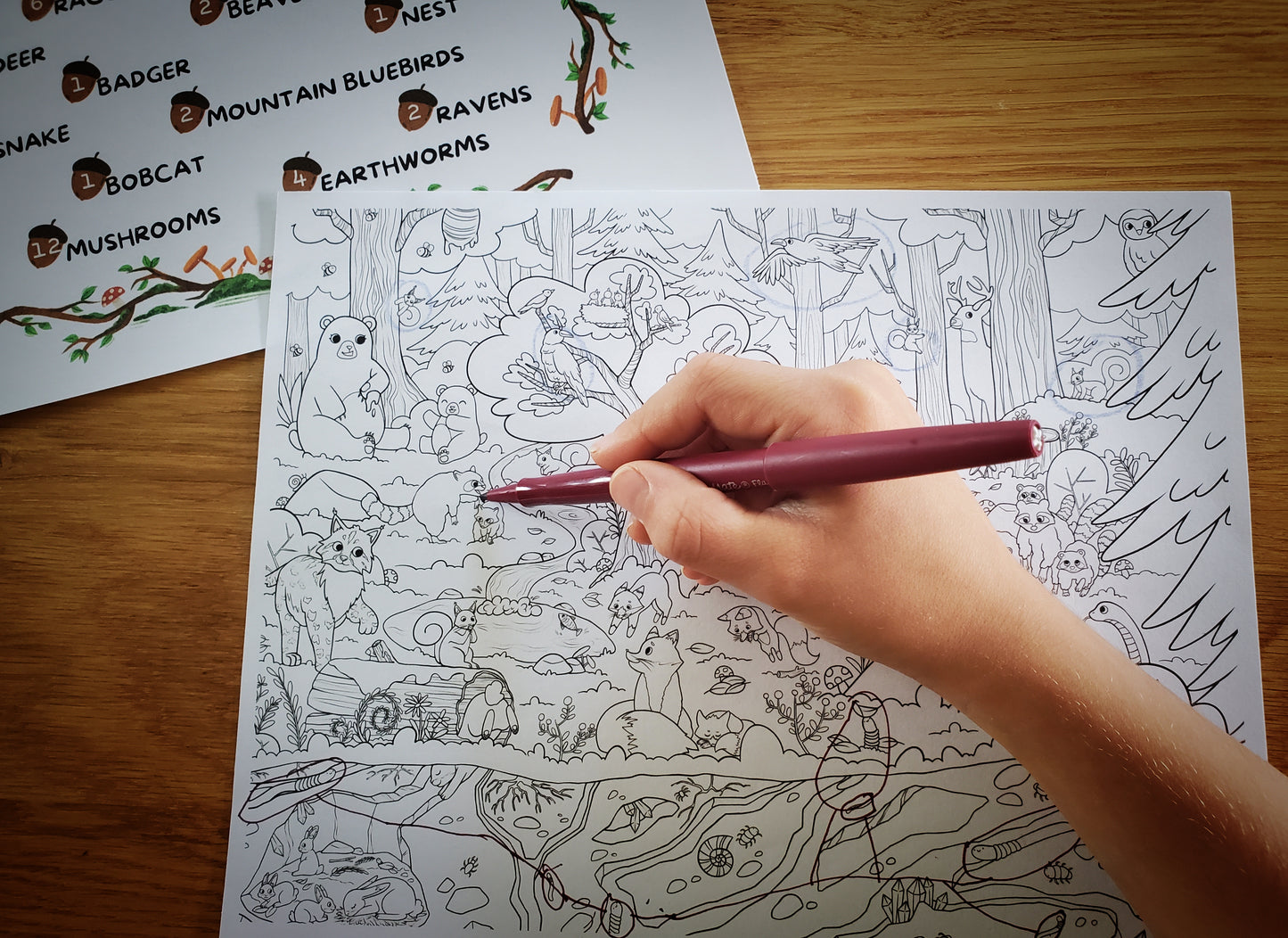 The Forest Fiend | A Berry-Thieving Printable Detective Mystery for Spy Kids!
