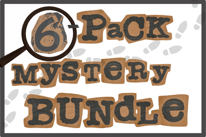 6-Pack Mystery Bundle | Printable Detective Games for Spy Kids | STEM Learning & Fun