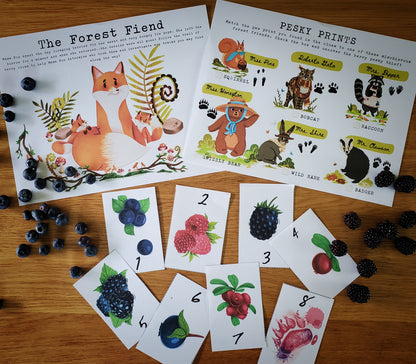 The Forest Fiend | A Berry-Thieving Printable Detective Mystery for Spy Kids