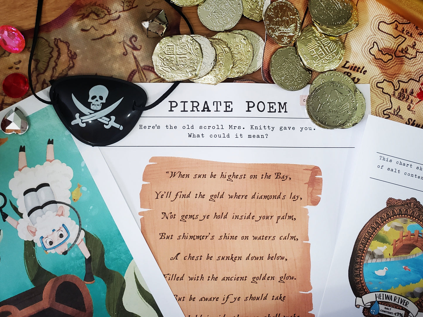 The Case of the Pirate Pilferer | Printable Pirate Detective Mystery for Spy Kids